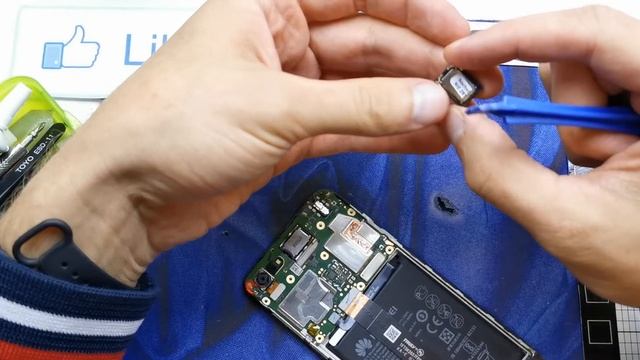 Honor 7S Disassembly - SPEAKER CHANGE смотреть онлайн