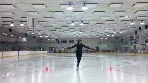 NEW ВЛОГ || ПЕРЕБЕЖКА ВПЕРЁД⛸ Фигурное Катание