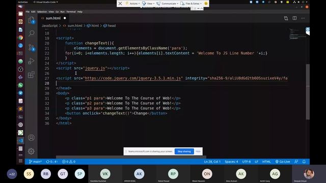 FSWD | L9: Introduction To JavaScript | Pop-Up Boxes | Event Handling in JS | The Easy Concepts
