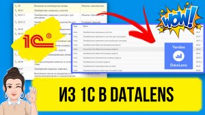 Как выгрузить данные из  1С в DataLens автоматически по расписанию. Показываю на конкретном примере.