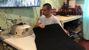 Изготовление ворсовых автоковриков. Ковровый оверлок.