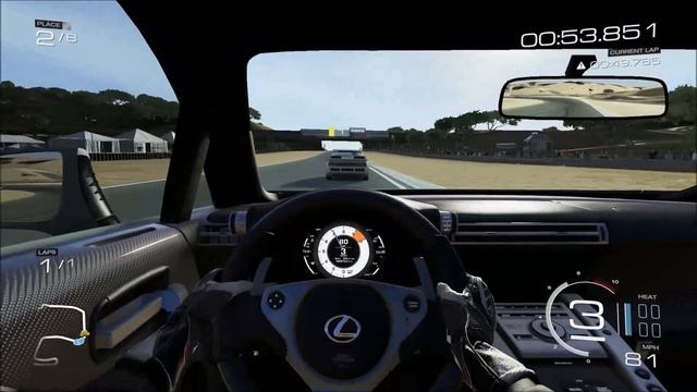 Forza 5 2010 Lexus LFA on Laguna Seca Gameplay смотреть онлайн