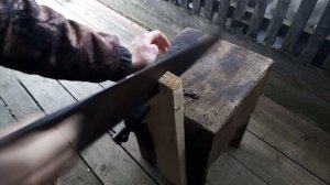 Реставрация старого советского топора / Restoration of the old Soviet axe