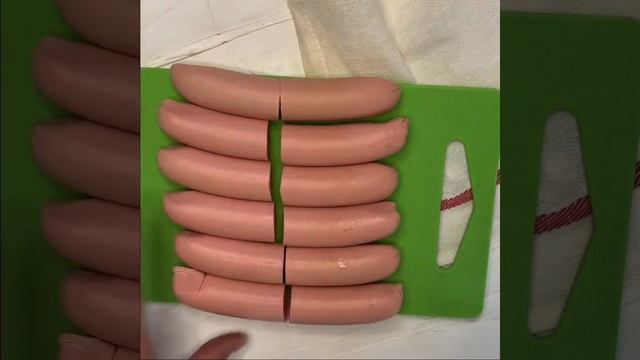 Сосиски в кляре?/ Быстрый рецепт? Корн дог