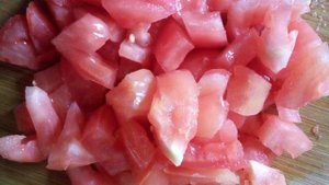 Постные котлеты из баклажанов и помидоров