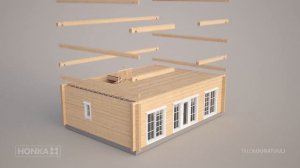 Как строится финский деревянный дом HONKA.