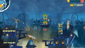 Angry Birds 2 • Daily Challenge • Ежедневное испытание • 3/3/4 • 11/08/21