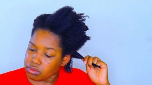 HOW-TO get DEFINED CURLS on KINKY/COILY 4C hair | USING Dark and Lovely AU NATURALE| TheHRBeautyGur