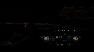 Ночной полёт на Boeing