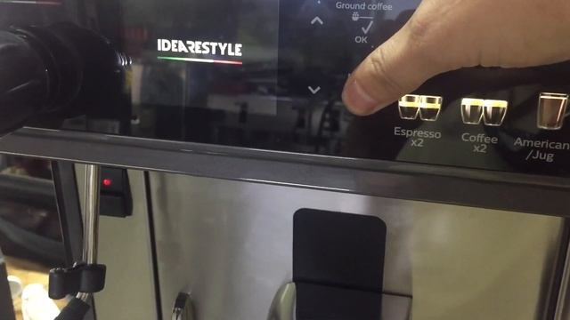 How to Login Password Coffee Machine Saeco Idea Restyle