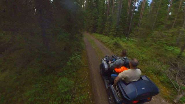 прогулка на квадрике