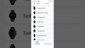 Приложение Mobvoi для работы со смарт-часами TicWatch
