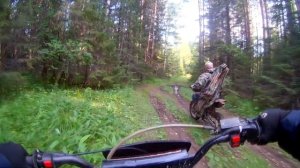 Ирбис ТТР 125. Поездка на рыбалку.
