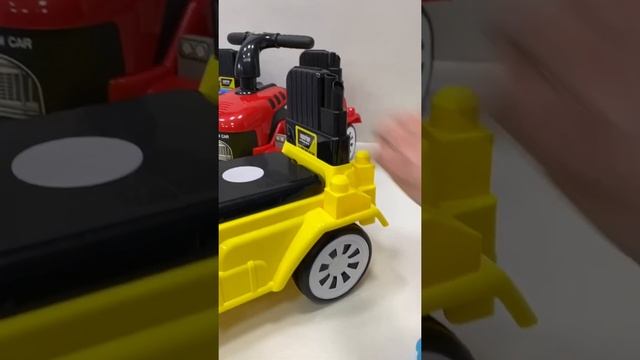 Детская Каталка EVERFLO Builder truck ЕС-917 c кубиками смотреть онлайн