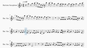 SUPER EASY Baritone Sax Sheet Music: How to play Another Love  by Tom Odell