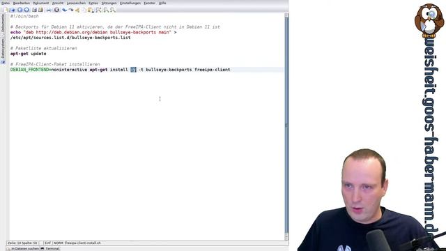 Naaachschlaaag: FreeIPA-Client auf Debian 11 смотреть онлайн