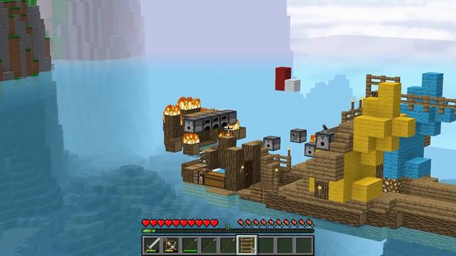 ПИРАТСКИЙ МОРСКОЙ БОЙ В МАЙНКРАФТ ! ВЫЖИВАНИЕ И ПРИКЛЮЧЕНИЕ ПИРАТОВ В MINECRAFT НА ОСТРОВАХ Мультик