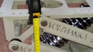 Первый взгляд на готовую амортизационную стойку для катера