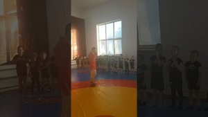 Вручение формы самбо. СШ "МАСТЕР"