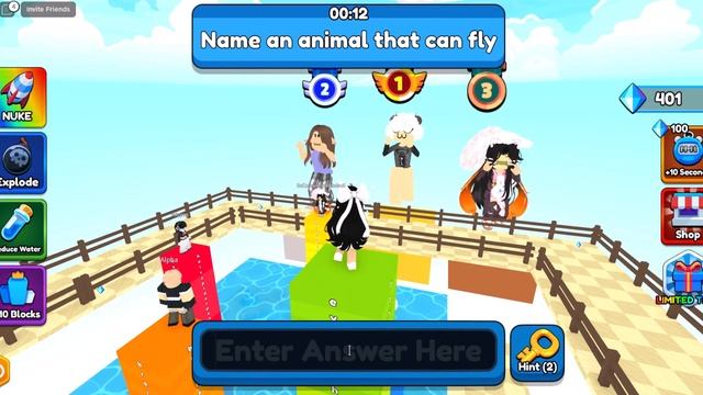 ANSWER OR DIE | Roblox Gameplay