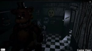 Играем в хоррор игру FNAF 1,2,3