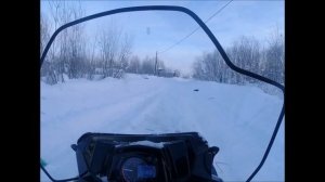 Заводим снегоход RM Vector 551i в минус 35 градусов.