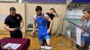 Второе взвешивание 125,79 кг Первенство России U24