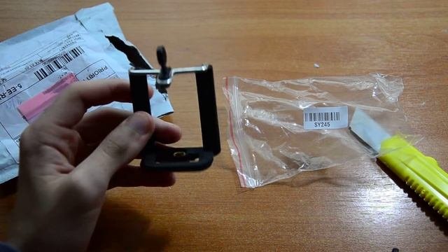 O! Unboxing из Китая #3 Крепление для смартфона на селфи палку.