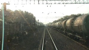 От ст. Кубинка-1 до ст. Бекасово-1 в кабине ЭР2Р