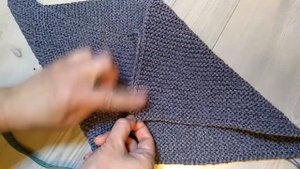 Шарф -снуд из мериносовой пряжи для подростков