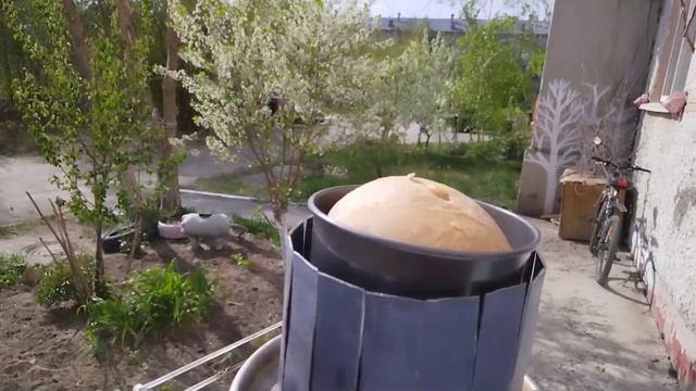 Солнечная кухня, печём хлеб, 3 часть ФИНАЛ!!!