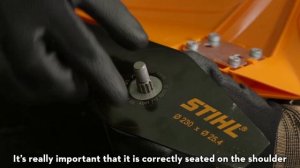 How To Fit Blades On a STIHL Brushcutter | STIHL GB