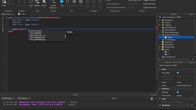 How to Create Teams | Roblox Studio 2023 Tutorial