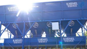 Бетонозмішувальна установка БЗУ-60С м.Бориспіль  / Concrete bathing plants Karmel 70