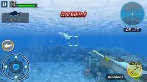 Survival Spearfishing - Shark Attack Games Android ᴴᴰ