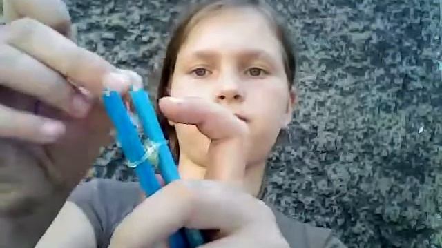 Плетение браслета цепочки из резинок на карандашах самый легкий способ смотреть онлайн