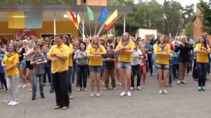 Фирменный танец в детском лагере "Орлёнок" (Сумы)