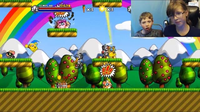 Fox Kids Co-op - Knight of the Hamsters - Kid mode смотреть онлайн