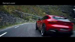 Поездка на Ferrari Purosangue  по Норвегии