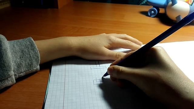 Рисунки По [Клеточкам] #2 - 3D Квадрат смотреть онлайн