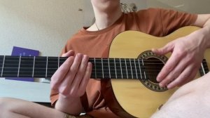 Показываю как играть дворовой бой на гитаре