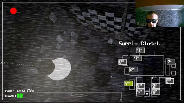 Five nights at Freddy's. 1 ночь