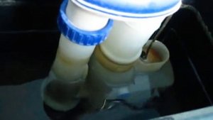 My handmade high level cistern (мой самодельный бачок)