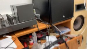 Ламповый усилитель Trisks на лампах 6L6 акустика на щитах 4А32