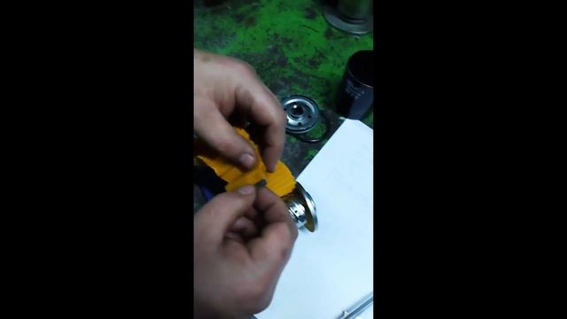 Вскрытие масляного фильтра TSN 9.2.38 смотреть онлайн