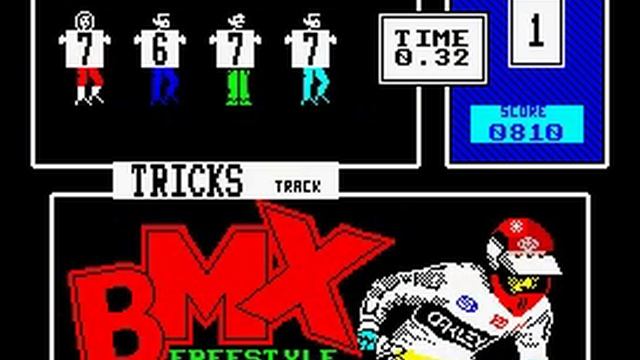 BMX Freestyle Walkthrough, ZX Spectrum смотреть онлайн