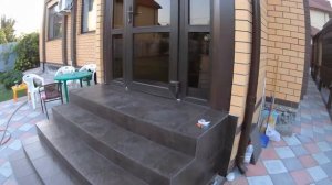 КРЫЛЬЦО ИЗ ПЛИТКИ !!!