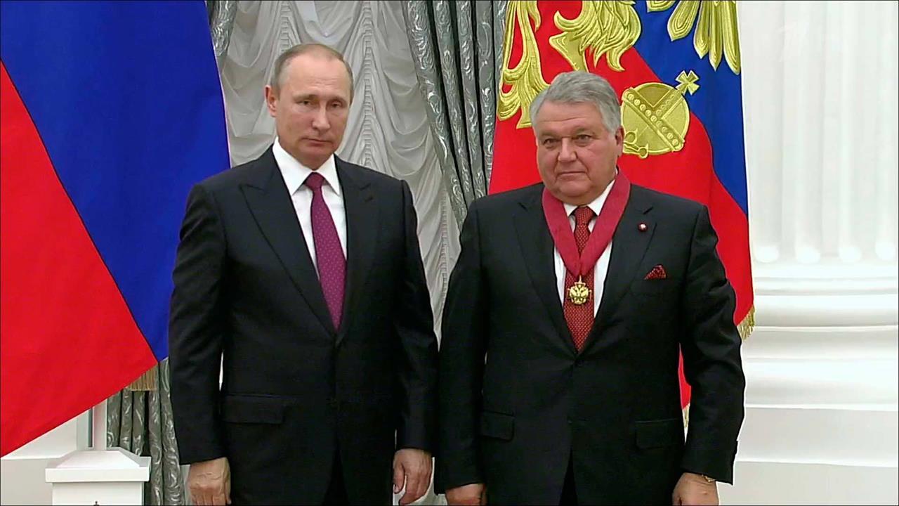 В Кремле вручили государственные награды выдающимся россиянам
