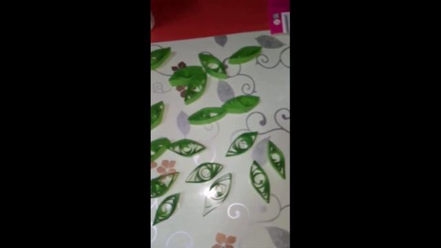 Квиллинг | бумажные цветы | делаем с дочей в школу домашняя | цветы из полосок бумаги| смотреть онлайн