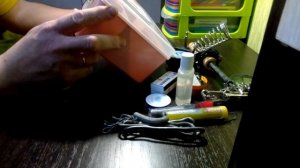 Ящик для хранения паяльник и флюсов для пайки